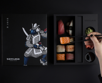 日本料理包裝設(shè)計(jì)&mdash;&mdash;當(dāng)魚也有武士精神