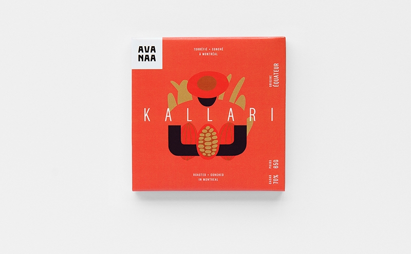 巧克力與插畫(huà)包裝設(shè)計(jì)細(xì)節(jié)體現(xiàn)了品牌對(duì)產(chǎn)品的態(tài)度