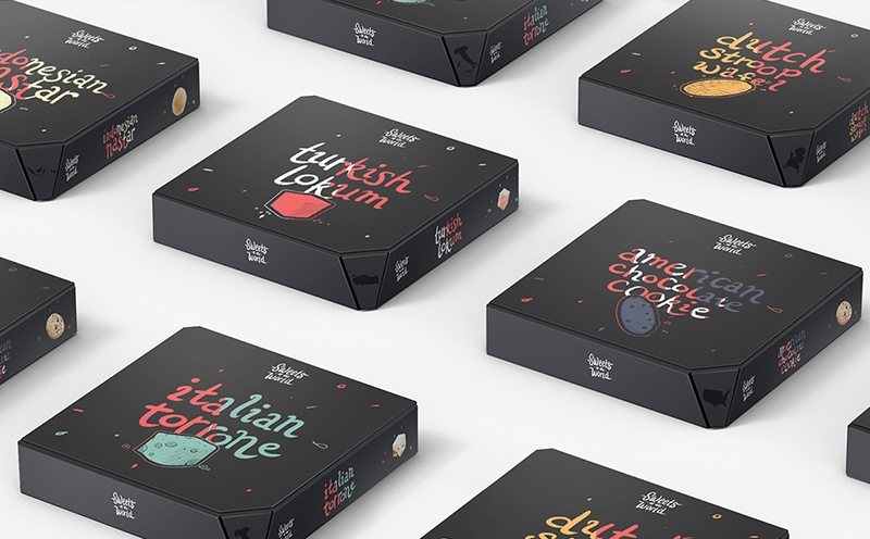 糖果包裝設計，餅干包裝盒設計，手工甜品包裝設計，杭州食品包裝設計公司