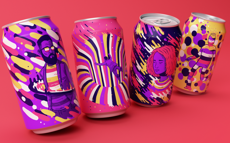 炫酷的啤酒汽水瓶的創意,消費者怎能抵抗得住