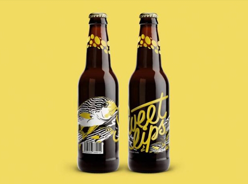 啤酒包裝設計,石特包裝設計充滿動感的啤酒包裝設計