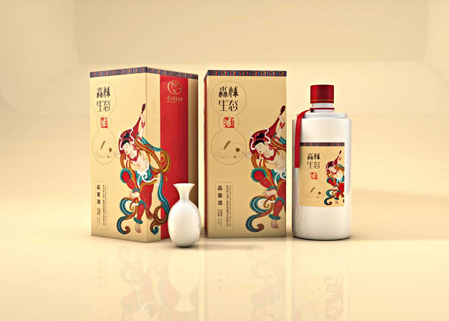 新型濃香型白酒品牌包裝設(shè)計(jì)的魅力？