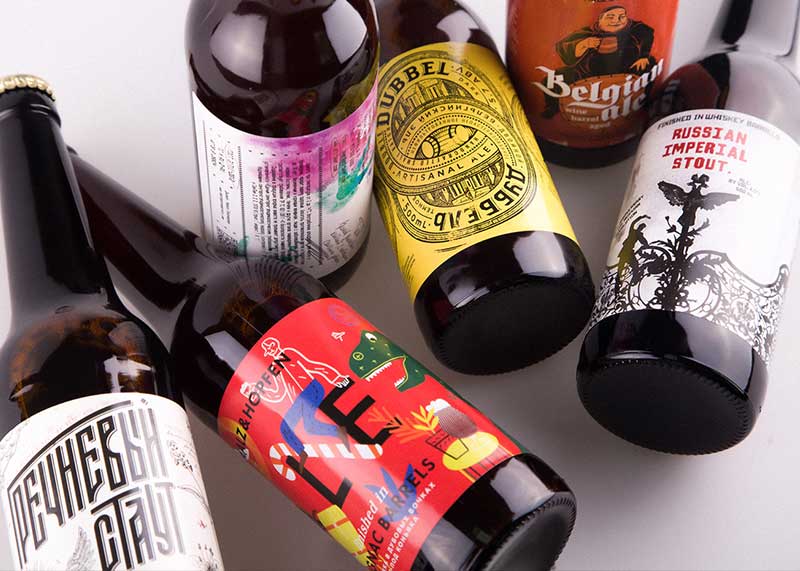 限量版啤酒，高檔次包裝