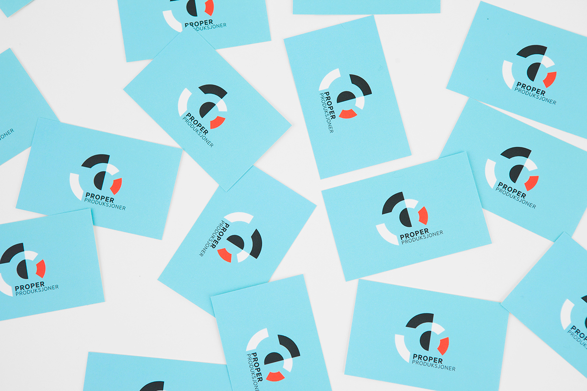 挪威Proper Produksjoner視覺識別設計