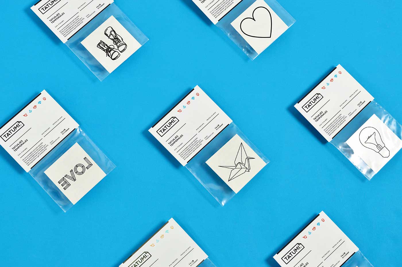  貼圖紋身創意包裝設計