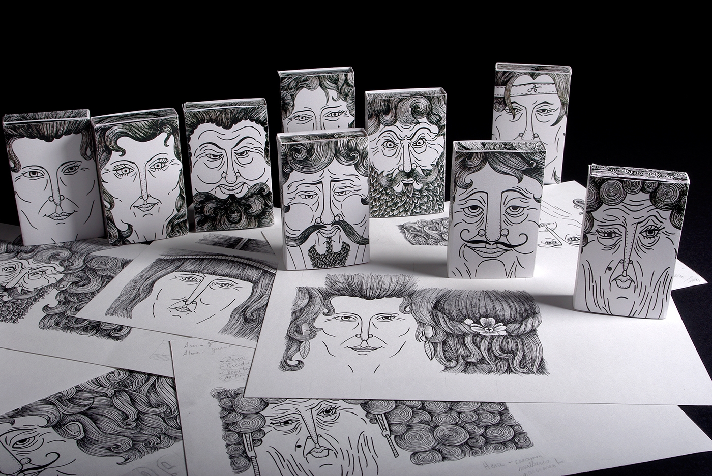 奧林匹斯諸神的風采—西方創意產品包裝設計