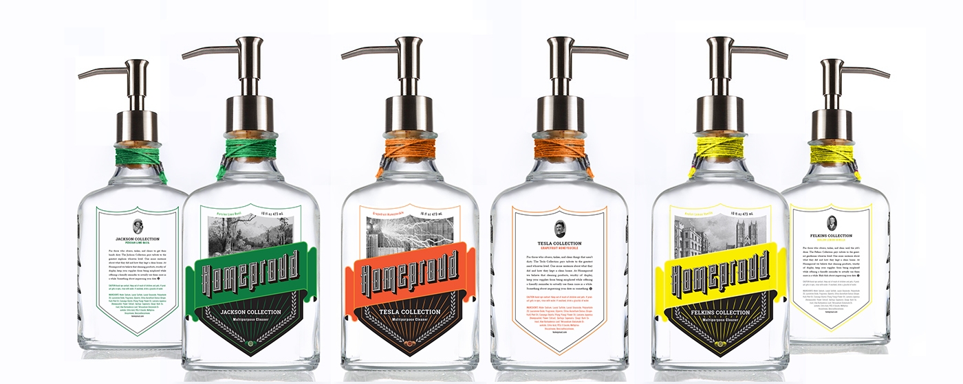 HI，man！ 男性豪華家庭護理用品品牌包裝設(shè)計