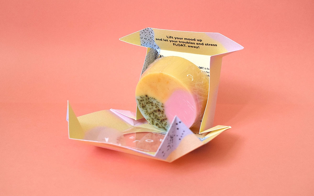 沐浴時間，全新的沐浴用品香皂產品包裝設計，盡情的放松休息吧！