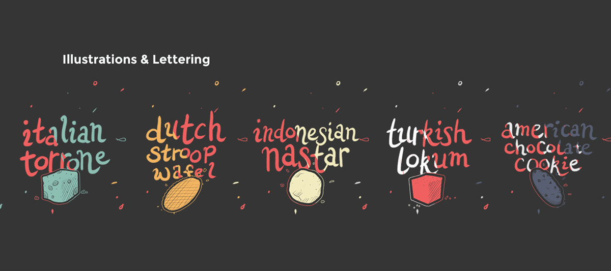 “Sweet of the World”,全球糖果食品包裝設(shè)計(jì)