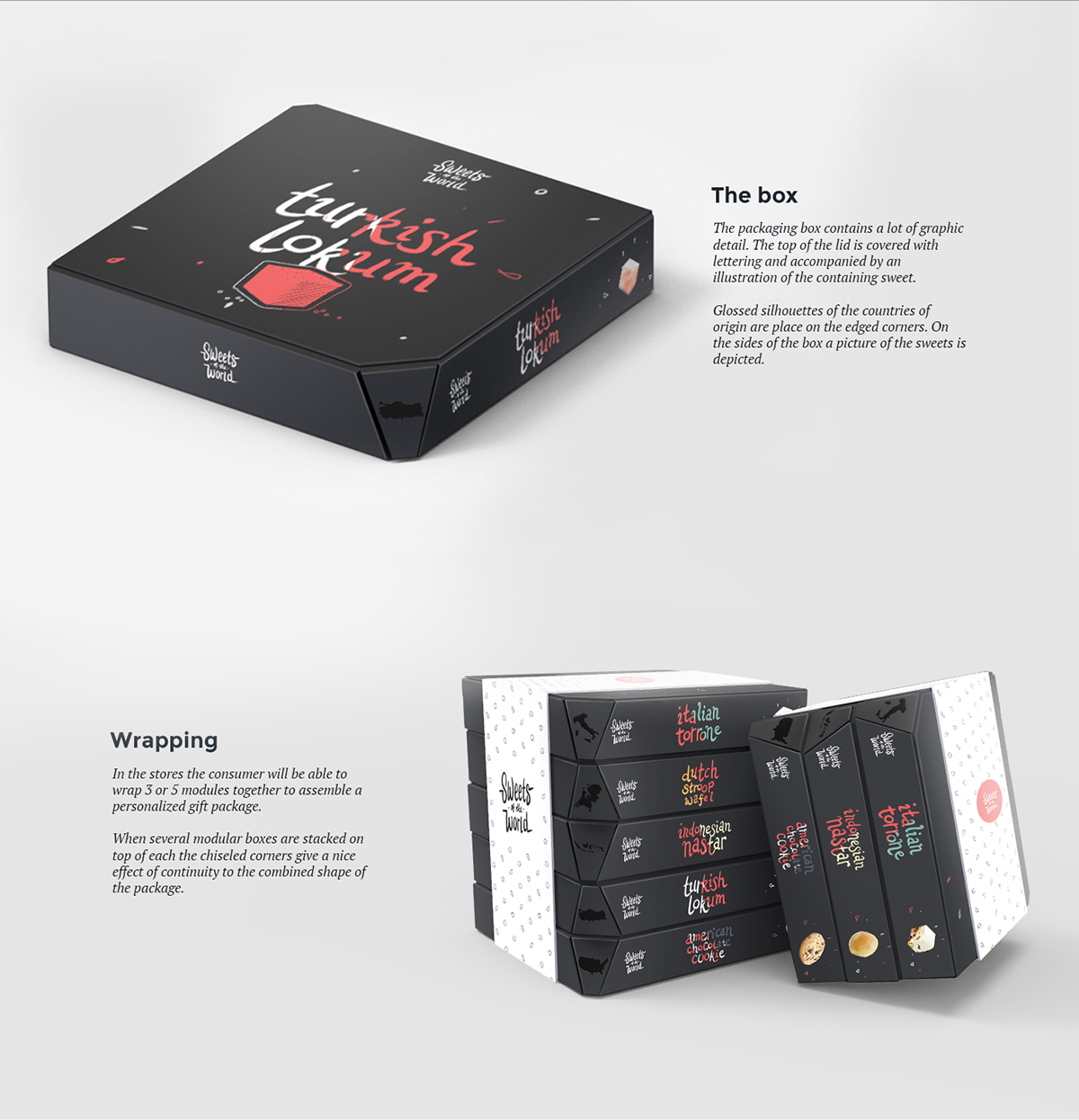 “Sweet of the World”,全球糖果食品包裝設(shè)計(jì)