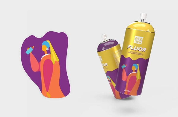 解鎖你的藝術(shù)天分，人人都是藝術(shù)家！｜BeLife噴漆包裝設(shè)計