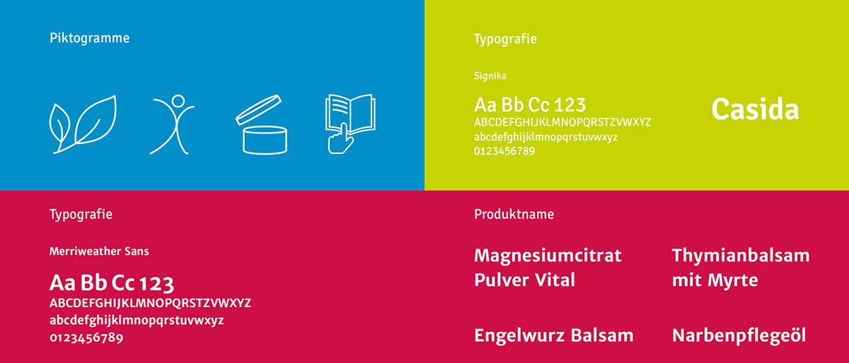 藥品包裝設(shè)計標準字、標準色